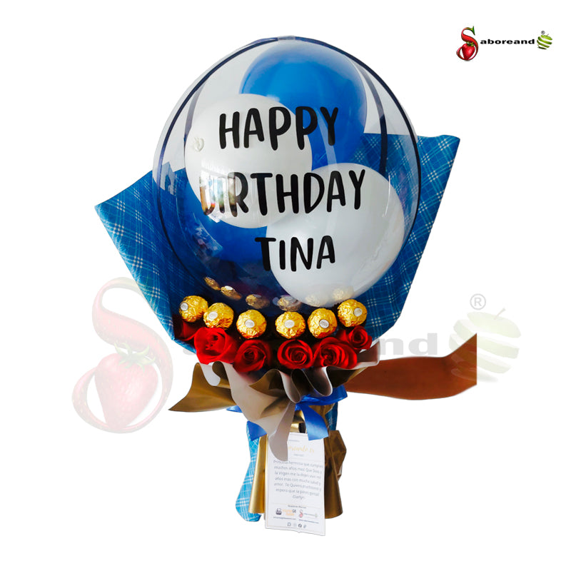 Bouquet de globos costa rica saboreandocr regalos