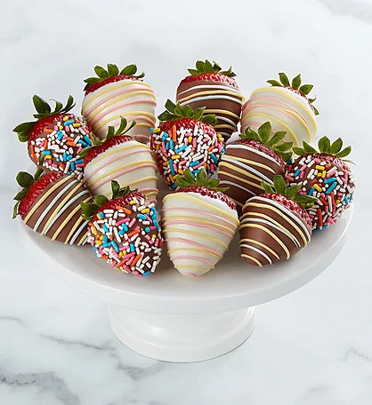 Fresas con chocolate para cumpleaños costa rica saboreandocr