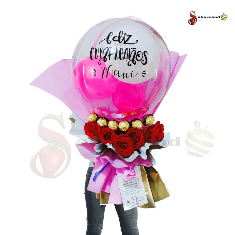 Bouquet de globos costa rica saboreandocr regalos