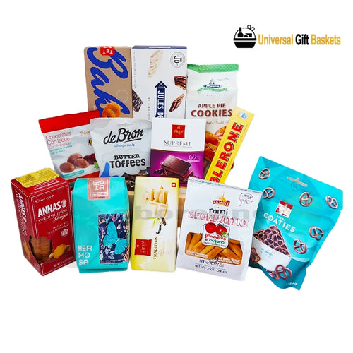 Cesta de regalo universal Caja de aperitivos estimulantes