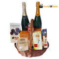 Cesta de regalo universal: Celebración con champán