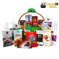 Cesta de regalo universal: Regalo corporativo con chocolates y galletas en Costa Rica