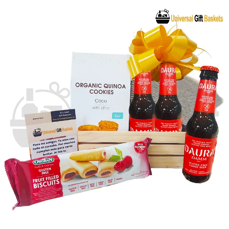 Cesta de regalo para celiacos gluten free costa rica