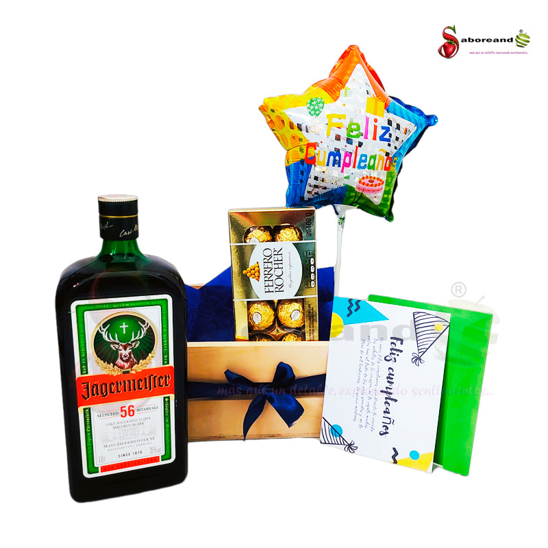 Regalo Jägermeister  chocolates ferrero rocher costa rica saboreandocr