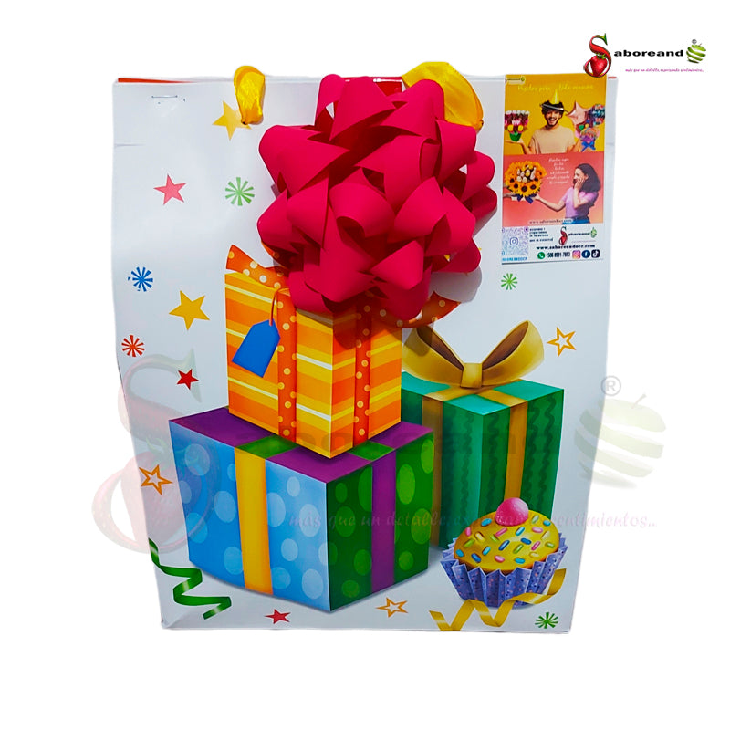 Regalo comestible cumpleaños saboreandocr costa rica