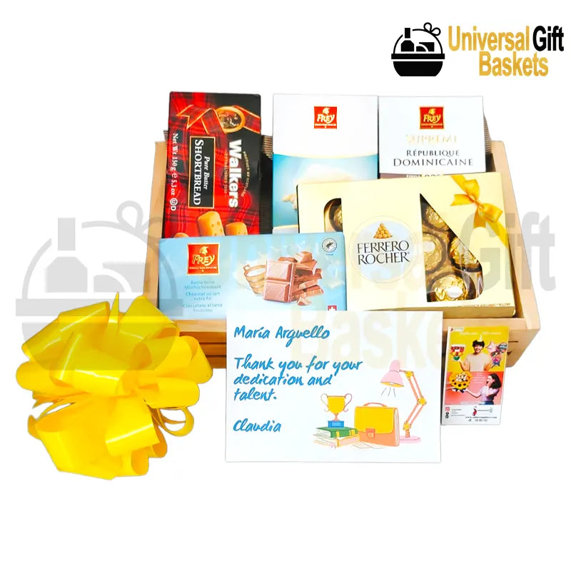 universal giftbaskets  Delicia de Chocolate Gourmet COSTA RICA