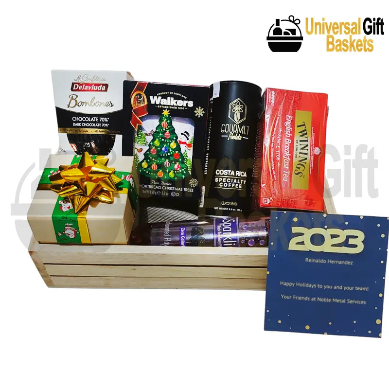 universal giftbaskets  Snacks Muñeco de Nieve COSTA RICA