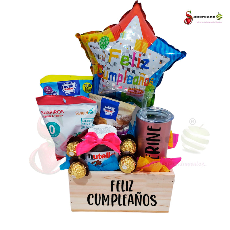 REGALO EN COSTA RICA CON NUTELLA Y BOTELLA TERMICA
