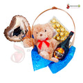 giftbasket Oso peluche crema irlandesa Ferreros costa rica gourmet costa rica